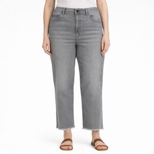 J. Jill Denim Light Gray High-Rise Jeans